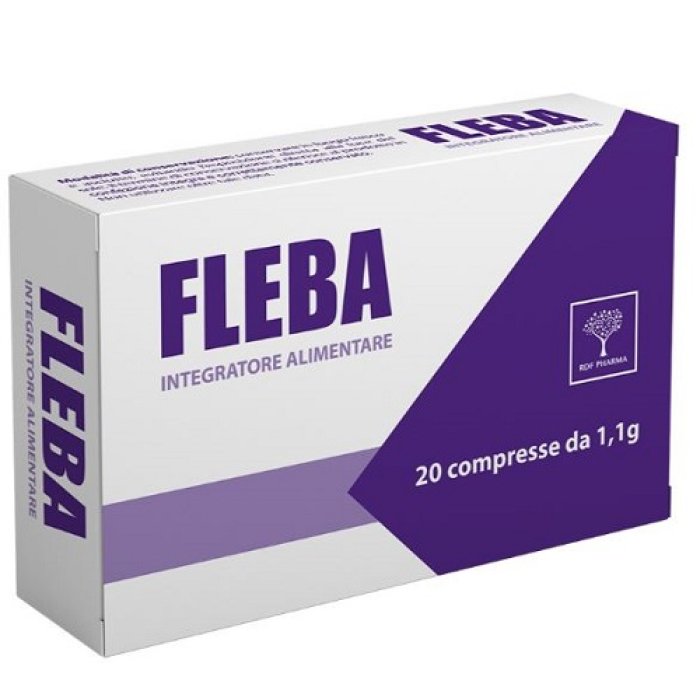 Fleba 20 Compresse Integratore per la Circolazione Venosa e il Microcircolo delle Gambe Fleba 20 Compresse Integratore per la Circolazione Venosa e il Microcircolo delle Gambe
