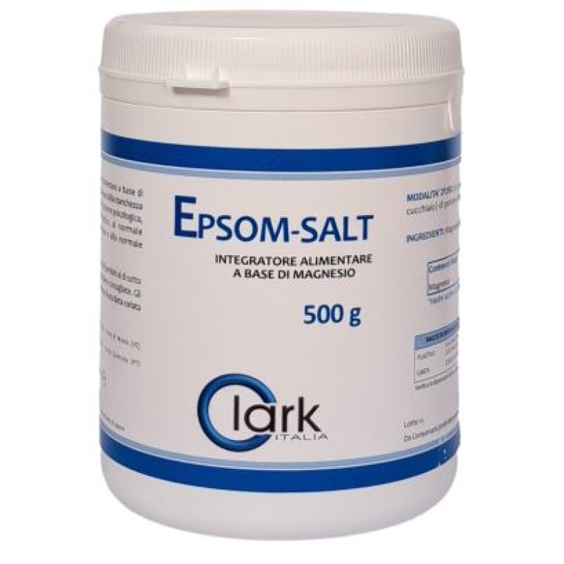 Origini Naturali Dr. Clark Epsom Salt Integratore Alimentare a base di Magnesio 500g Origini Naturali Dr. Clark Epsom Salt Integratore Alimentare a base di Magnesio 500g