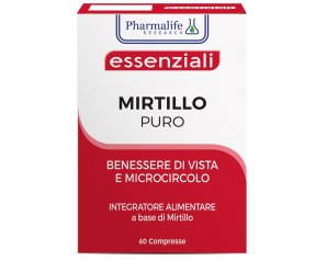 Mirtillo Puro 60 compresse - integratore per benessere della vista e microcircolo