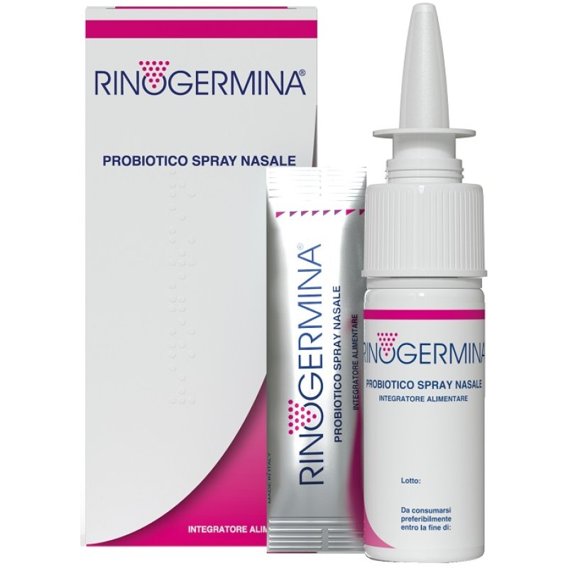 Rinogermina spray nasale 10 ml - spray nasale con fermenti lattici Rinogermina spray nasale 10 ml - spray nasale con fermenti lattici