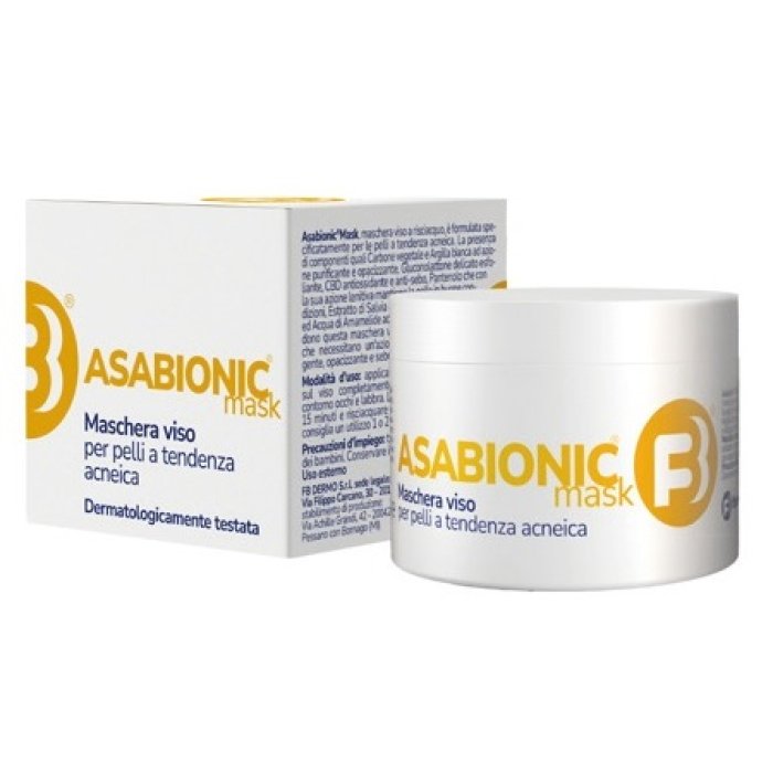 Fb Dermo Asabionic - Mask Maschera Viso Purificante, 50ml Fb Dermo Asabionic - Mask Maschera Viso Purificante, 50ml