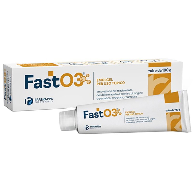 Fasto3 Emulgel 100 g - gel analgesico per dolori muscolari e articolari