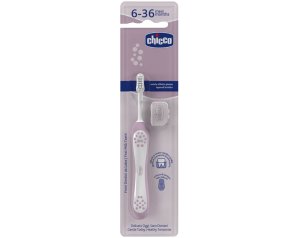 Chicco Spazzolino Primi Denti 6-36 Mesi Lilla