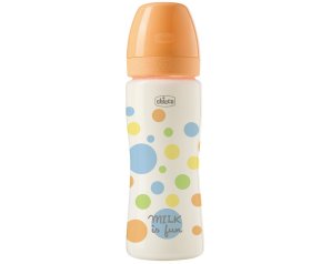 Chicco perfect easy bimbo biberon anti-colica in silicone 330ml