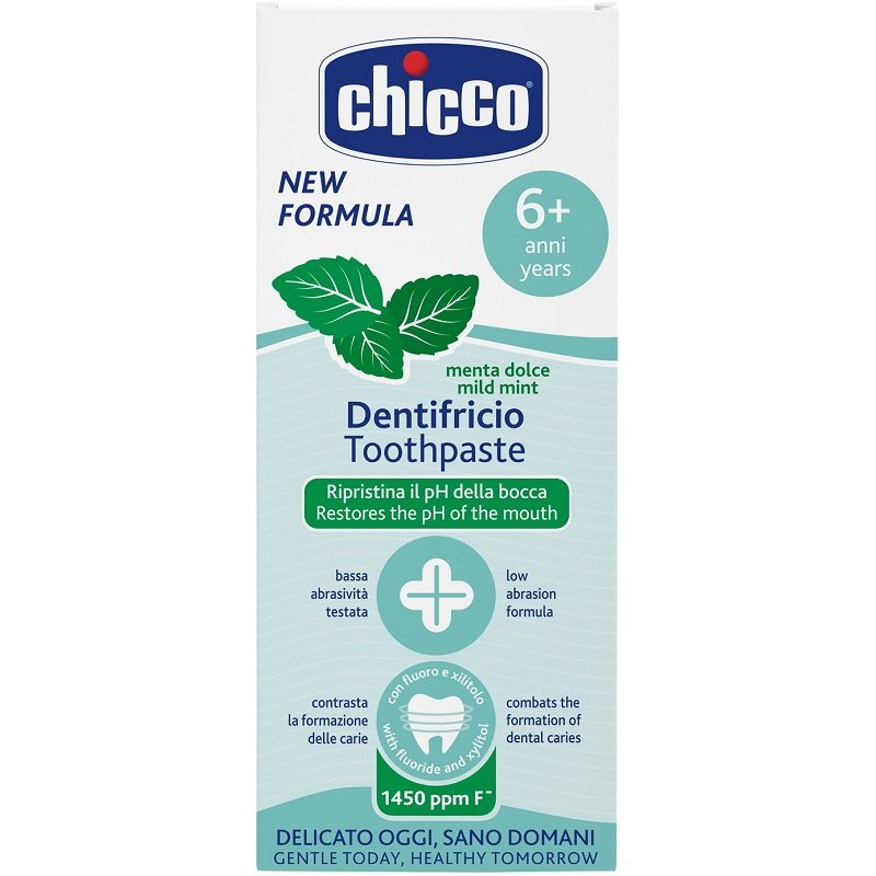 Chicco Dentifricio Menta Dolce 6 Anni + 50 ml Chicco Dentifricio Menta Dolce 6 Anni + 50 ml