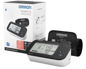 Omron M7 Misuratore di Pressione Sfigmomanometro da Braccio con Bracciale Intelli Wrap Misura 22-42 cm
