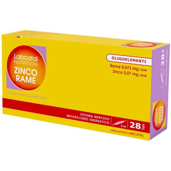 Labcatal Oligosol Zinco Rame 28 Fiale 2 Ml Labcatal Oligosol Zinco Rame 28 Fiale 2 Ml