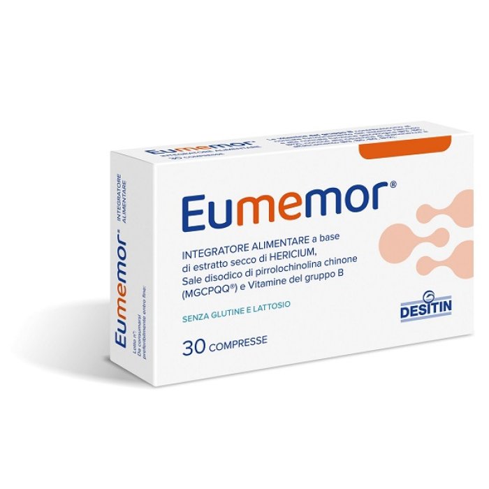 Eumemor Allianz 30 Compresse Integratore per Memoria, Concentrazione e Funzioni Cognitive