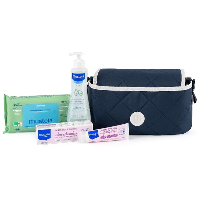 Mustela Beauty Passeggino Cofanetto Regalo Fluido Detergente Senza Risciacquo 300ml + Pasta Cambio 150ml + 60 Salviettine Mustela Beauty Passeggino Cofanetto Regalo Fluido Detergente Senza Risciacquo 300ml + Pasta Cambio 150ml + 60 Salviettine