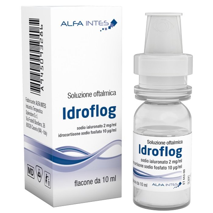 Idroflog Soluzione Oftalmica 10 ml Collirio Lubrificante e Lenitivo per Occhi Secchi e Arrossati Idroflog Soluzione Oftalmica 10 ml Collirio Lubrificante e Lenitivo per Occhi Secchi e Arrossati