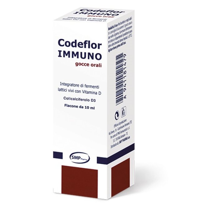 Codeflor Immuno Integratore Immunitario 4,8 g con Fermenti Lattici Probiotici per le Difese Immunitarie di Bambini e Adulti