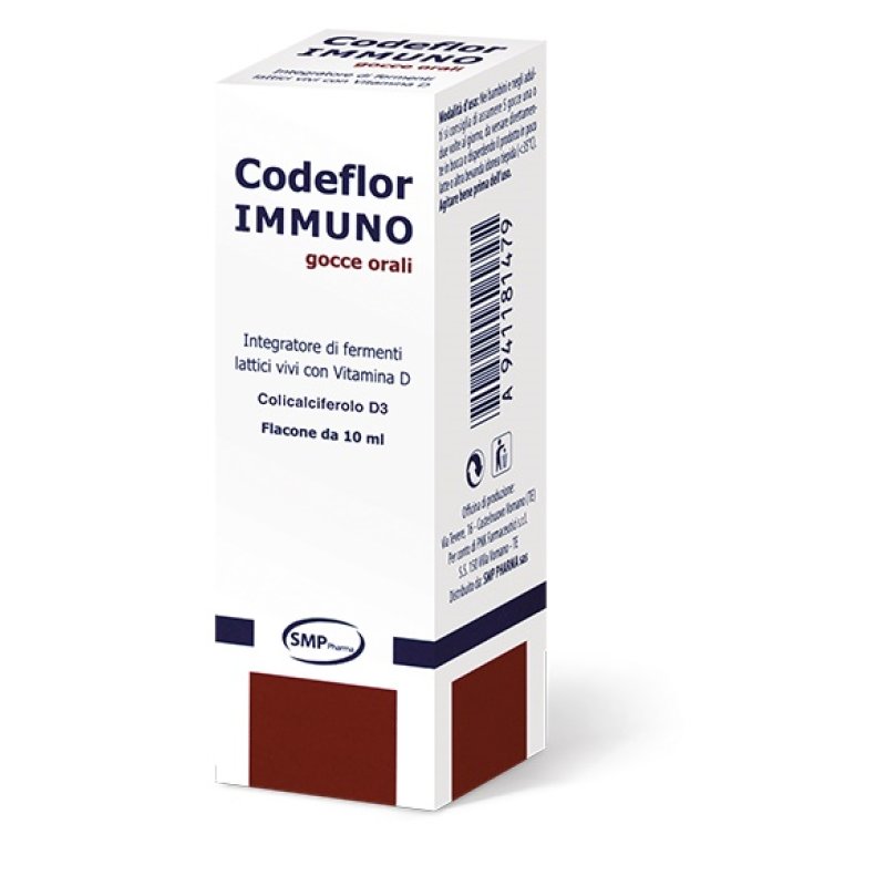 Codeflor Immuno Integratore Immunitario 4,8 g con Fermenti Lattici Probiotici per le Difese Immunitarie di Bambini e Adulti Codeflor Immuno Integratore Immunitario 4,8 g con Fermenti Lattici Probiotici per le Difese Immunitarie di Bambini e Adulti