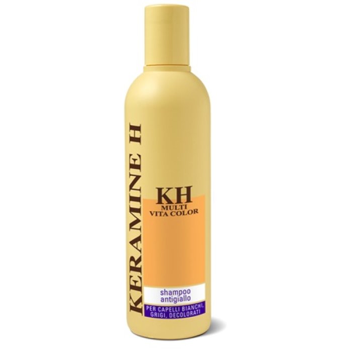 Keramine h mvc shampoo antigiallo 300 ml - per capelli Keramine h mvc shampoo antigiallo 300 ml - per capelli