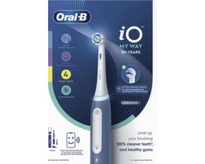 Oral-B iO4 Teen spazzolino elettrico con sensore di pressione e 1 testina di ricambio