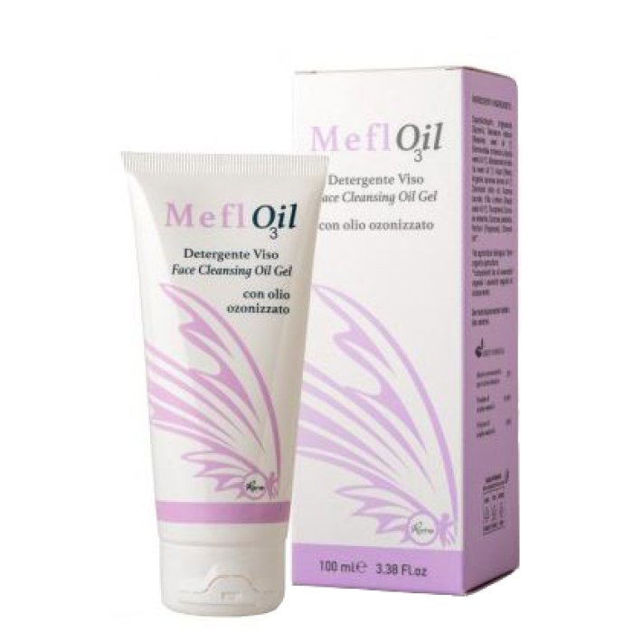 Mefloil olio gel detergente viso all'oliva - pulizia viso