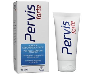 RNEBiofarma Pervis Forte Crema Seboregolatrice Pelli Acneiche E Grasse 50 ml