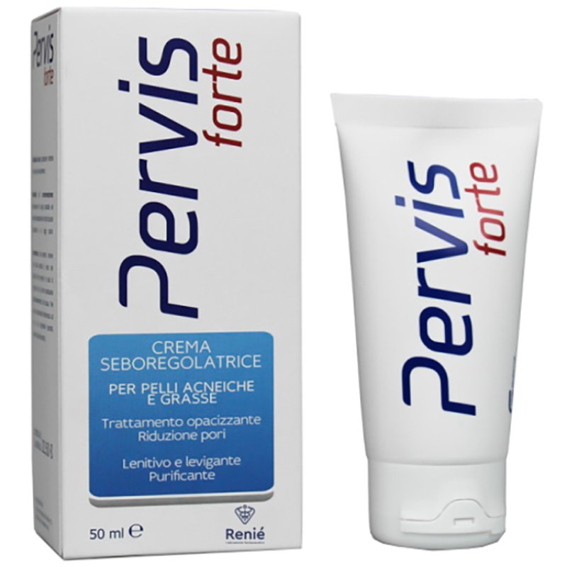 RNEBiofarma Pervis Forte Crema Seboregolatrice Pelli Acneiche E Grasse 50 ml