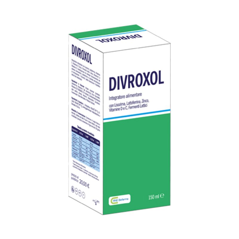 Divroxol Integratore Immunostimolante per Bambini e Adulti 150ml