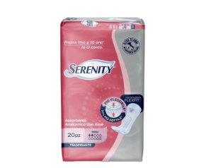 Serenity Assorbente Anatomico Con Aloe Flexit Mini 20 Pezzi