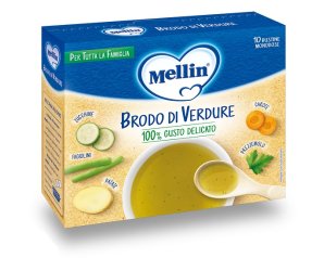 MELLIN BRODO DI VERDURE 10X8G