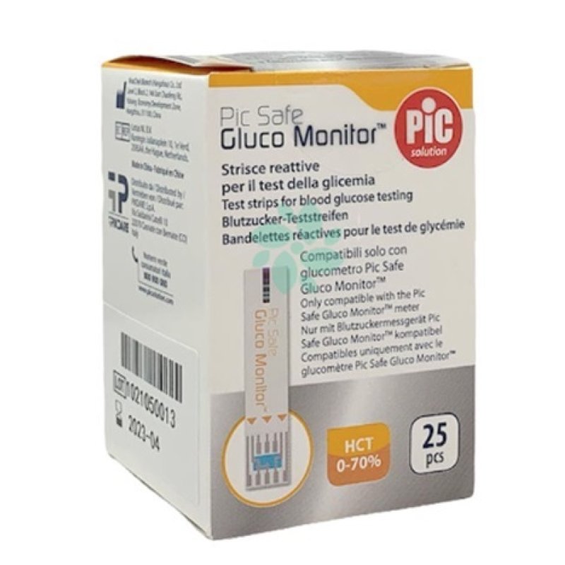 PIC GLUCO Monitor 25 Strisce PIC GLUCO Monitor 25 Strisce