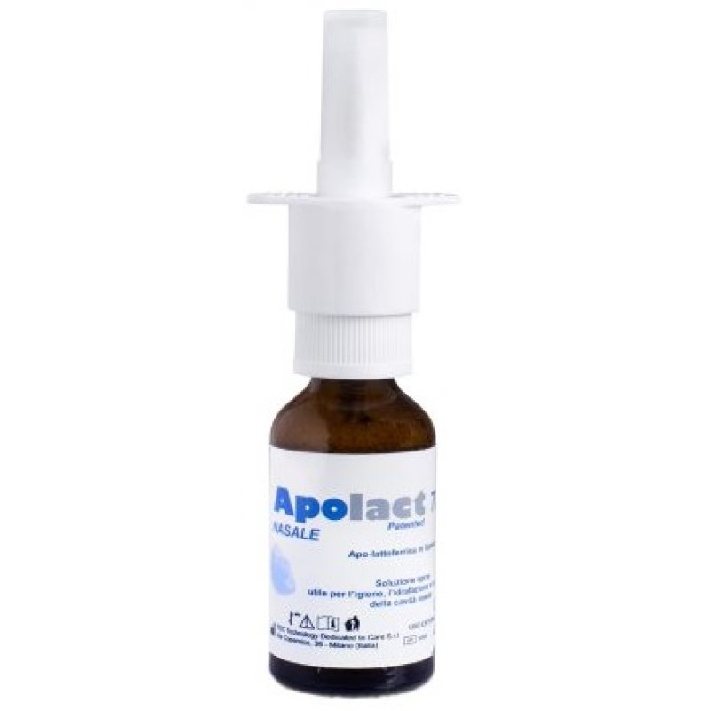 Apolact Spray Nasale TDC 20 ml Soluzione Ipertonica Decongestionante per Naso Chiuso