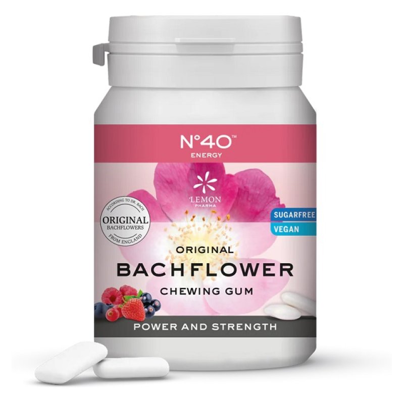 Lemon Pharma gomme Energia Fiori di Bach 40 gomme