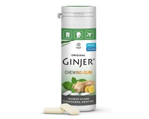 Lemon Pharma Ginjer gomme menta 30 g - chewing gum allo zenzero e menta senza zucchero