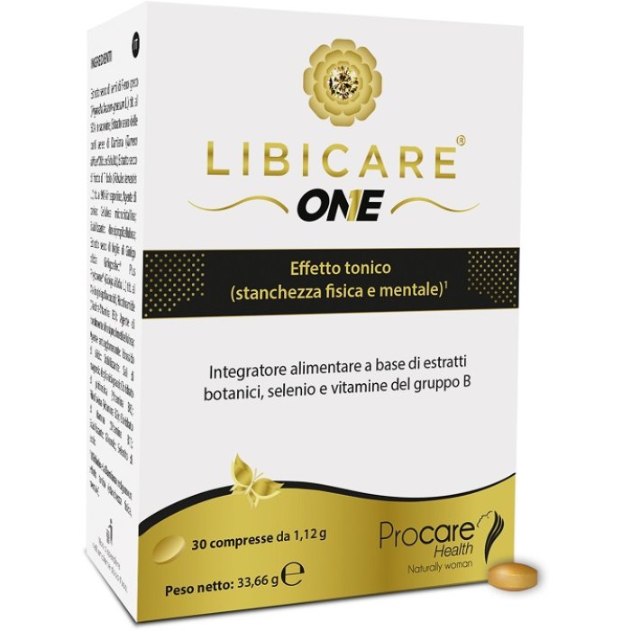 Libicare One Integratore per Desiderio e Benessere Sessuale Femminile a Base di Estratti Vegetali 30 Compresse Libicare One Integratore per Desiderio e Benessere Sessuale Femminile a Base di Estratti Vegetali 30 Compresse