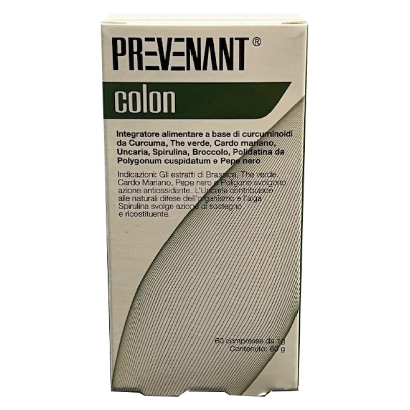 PREVENANT Colon Integratore per il Benessere Intestinale 60 Compresse