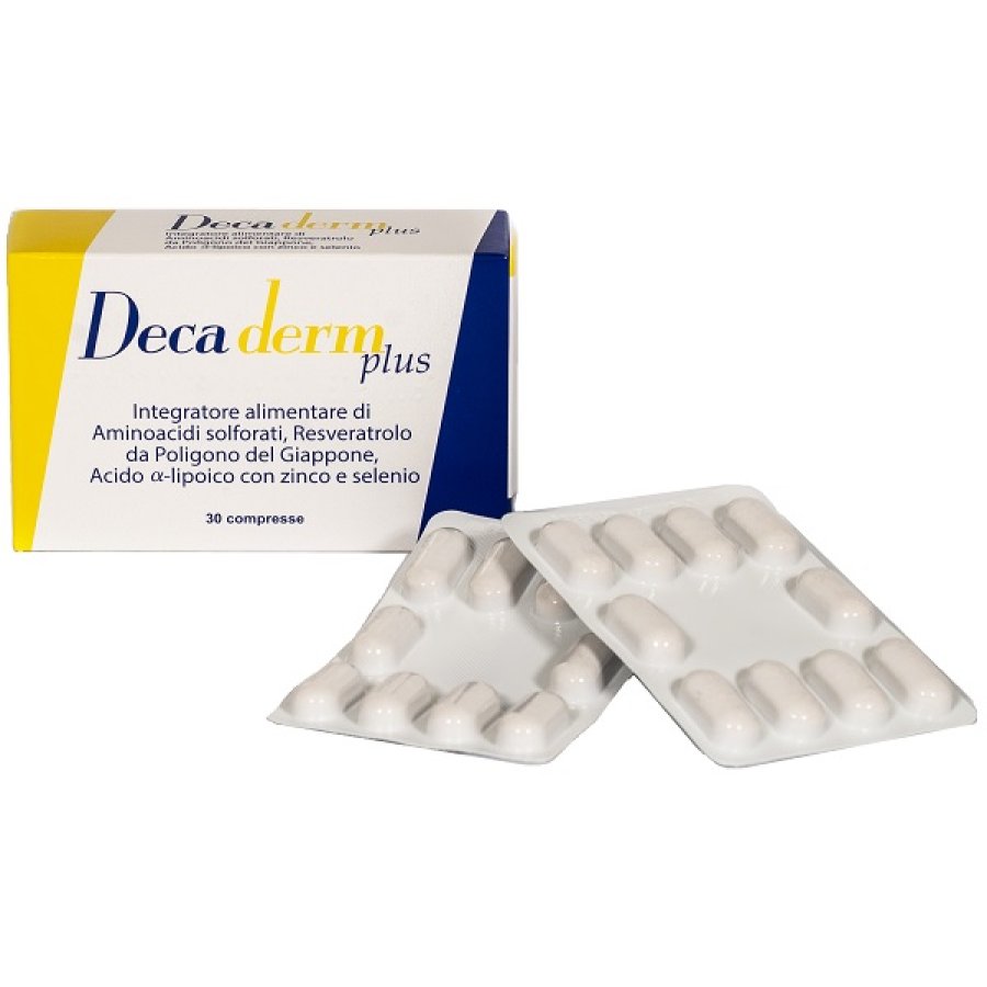 Con.farm Decaderm Plus 30 Compresse Con.farm Decaderm Plus 30 Compresse