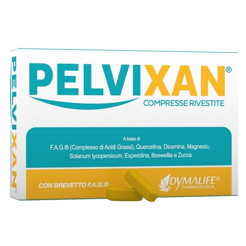 Pelvixan 30 Compresse Rivestite Integratore per il Benessere del Pavimento Pelvico e delle Vie Urinarie Donna Pelvixan 30 Compresse Rivestite Integratore per il Benessere del Pavimento Pelvico e delle Vie Urinarie Donna