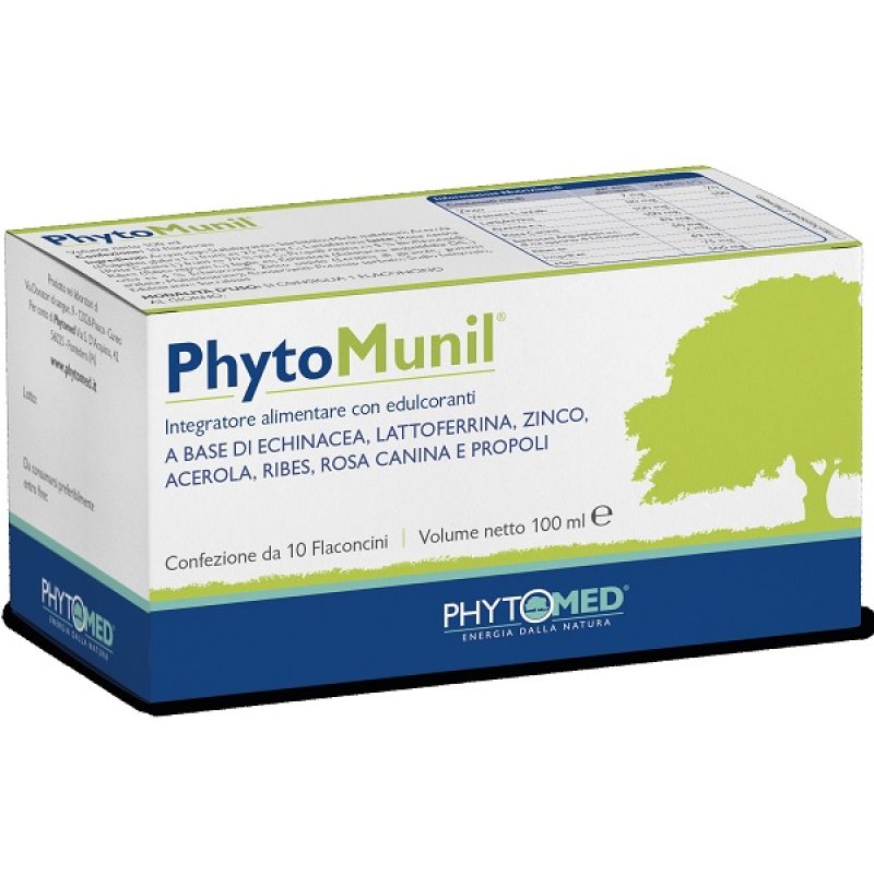 Phytomunil 10 flaconcini 10 ml NF - integratore per sostegno del sistema immunitario Phytomunil 10 flaconcini 10 ml NF - integratore per sostegno del sistema immunitario