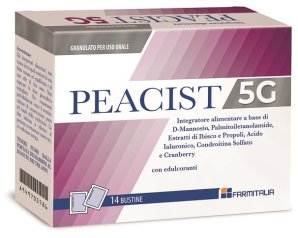 Peacist 5G integratore per il benessere delle vie urinarie 14 bustine