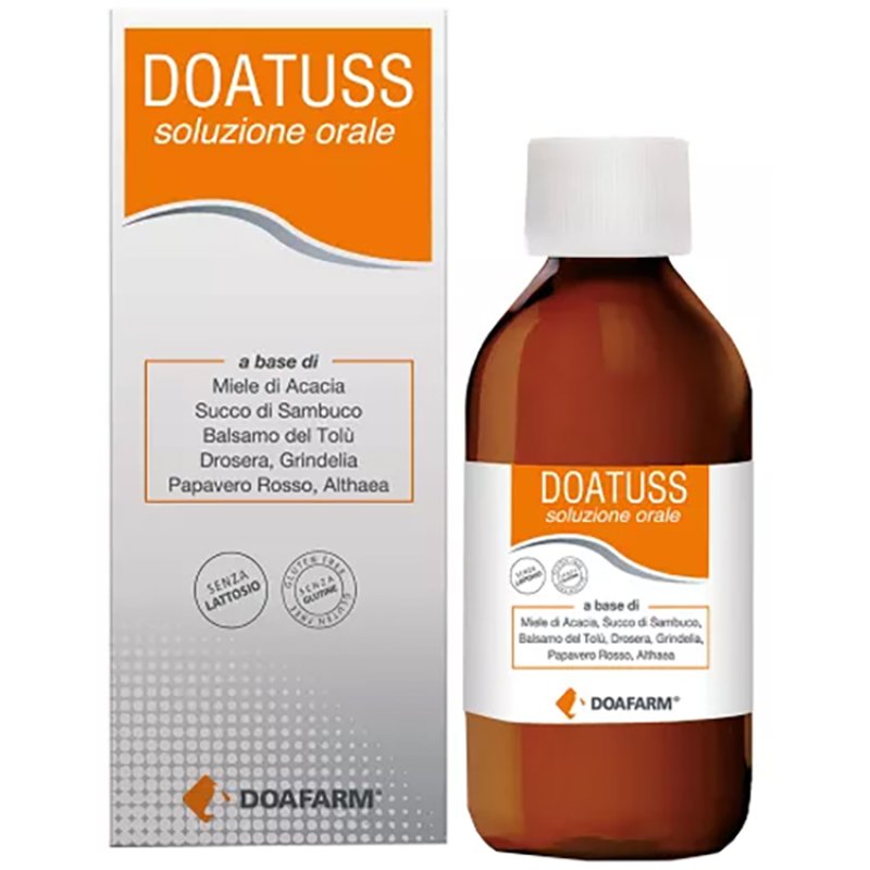 Doafarm Doatuss Sciroppo Integratore Alimentare Prime Vie Respiratorie 150 ml