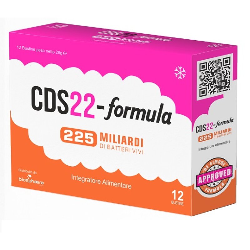 Cds 22 Formula 225 Mld Bustine 225 Ml - integratore alimentare Cds 22 Formula 225 Mld Bustine 225 Ml - integratore alimentare