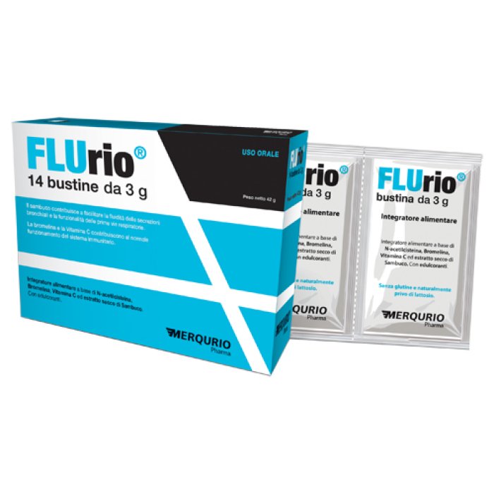 Flurio Integratore Alimentare 14 Bustine da 3 Grammi