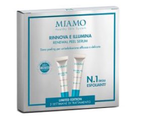 Miamo Renewal Peel siero peeling 2x5 ml con acidi rigeneranti anti-age per pelli secche e delicate