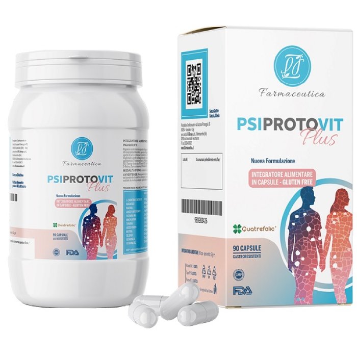 Psiproto vit plus con magnesio, carnitina e vrotovit plus 90 capsule integratore con magnesio e vitamine Psiproto vit plus con magnesio, carnitina e vrotovit plus 90 capsule integratore con magnesio e vitamine