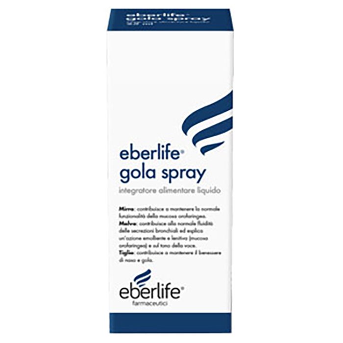 Eberlife Farmaceutici Eberlife Gola Spray Integratore Alimentare 25ml