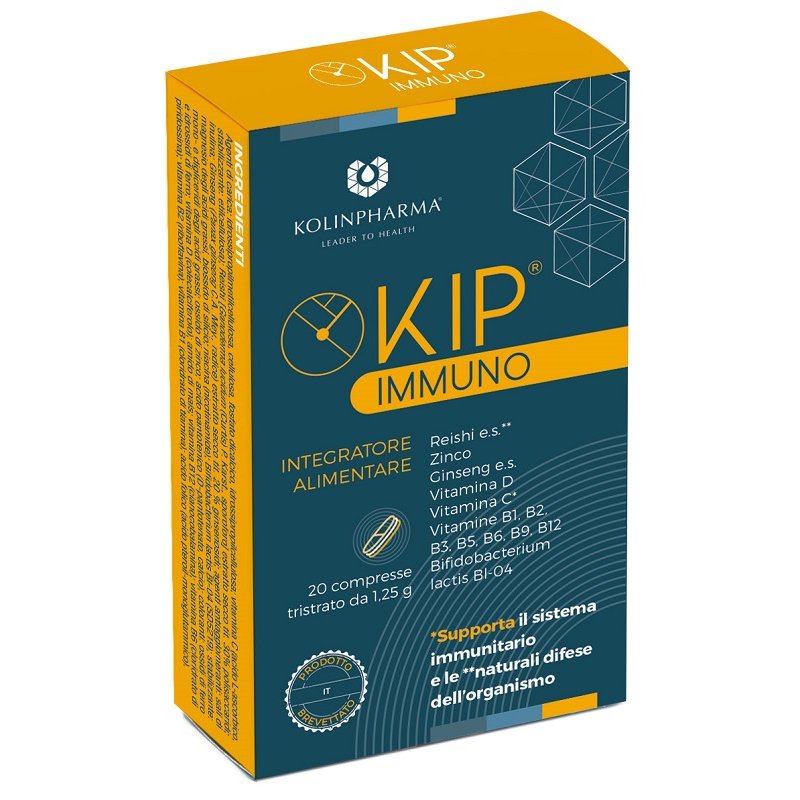 Kip Immuno compresse 20 compresse - integratore per sistema immunitario Kip Immuno compresse 20 compresse - integratore per sistema immunitario