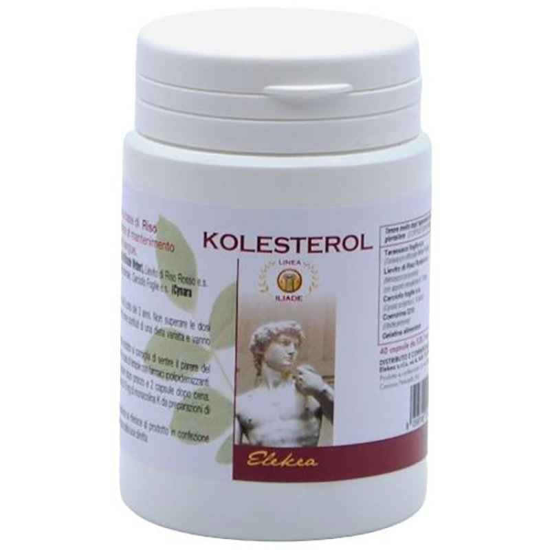 Kolesterol Integratore Colesterolo 40 Capsule – Integratore Alimentare in Capsule per il Controllo del Colesterolo Kolesterol Integratore Colesterolo 40 Capsule – Integratore Alimentare in Capsule per il Controllo del Colesterolo