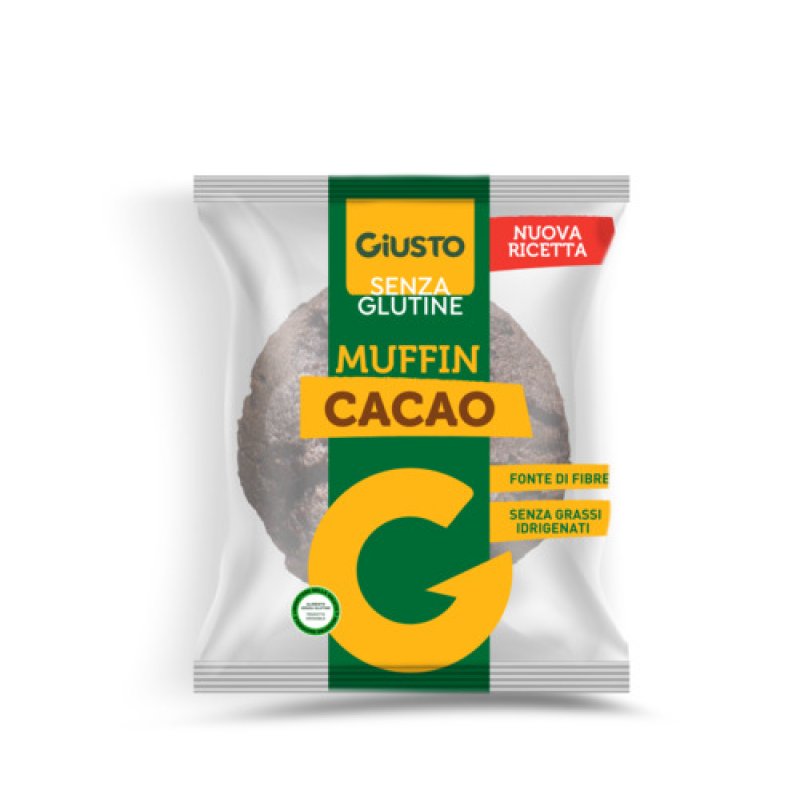 GIUSTO S/G MUFFIN CACAO 37G GIUSTO S/G MUFFIN CACAO 37G