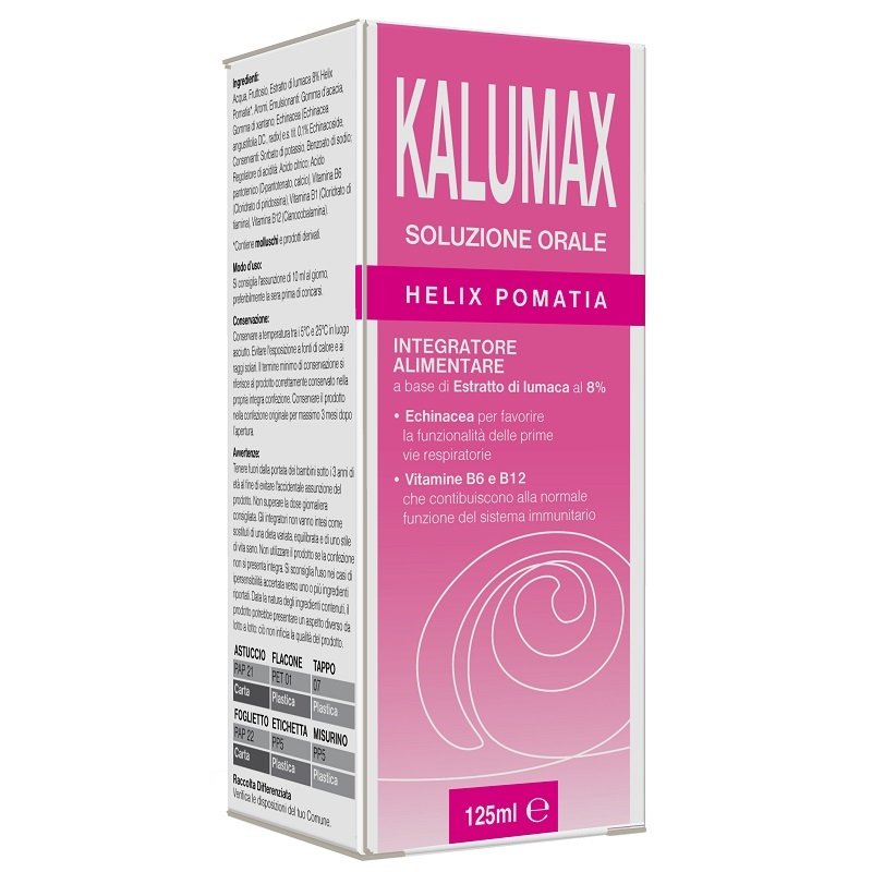 Kalumax 125 ml - integratore liquido per equilibrio idrosalino