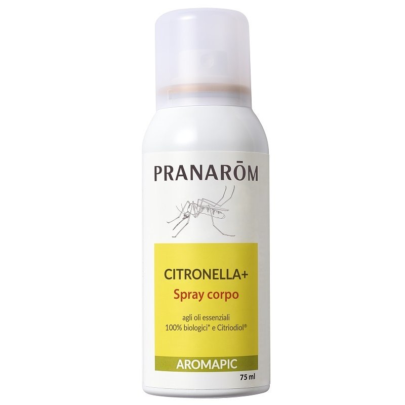 Pranarom Aromapic Spray Citronella 75 ml Repellente Insetti Naturale per Corpo e Abiti Pranarom Aromapic Spray Citronella 75 ml Repellente Insetti Naturale per Corpo e Abiti