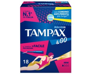 TAMPAX &GO MINI 18PZ
