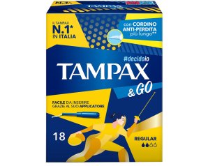 TAMPAX &GO REGULAR 18PZ