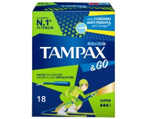 TAMPAX &GO SUPER 18PZ