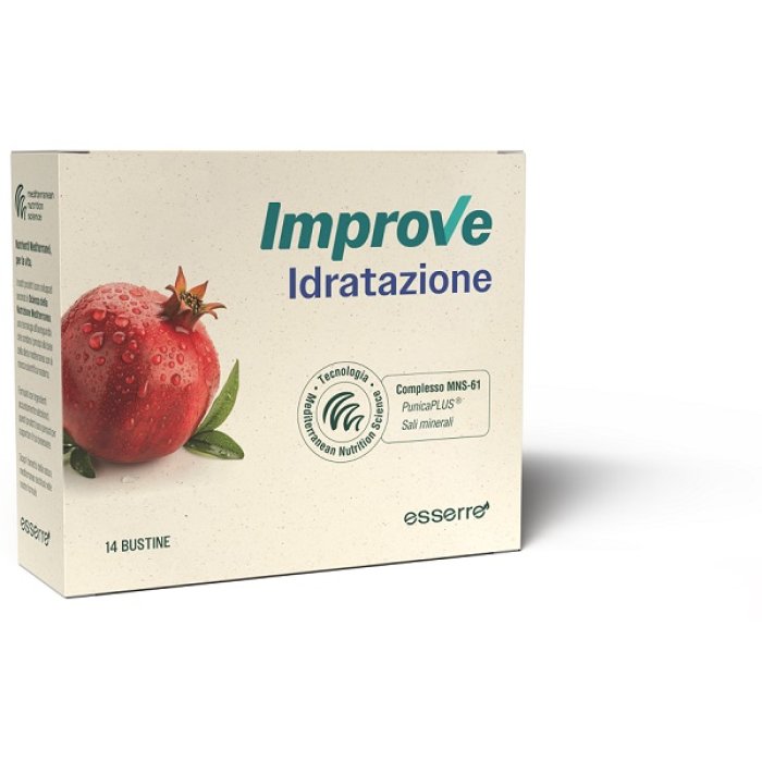 Improve Idratazione 14 bustine - integratore per idratazione e sali minerali Improve Idratazione 14 bustine - integratore per idratazione e sali minerali