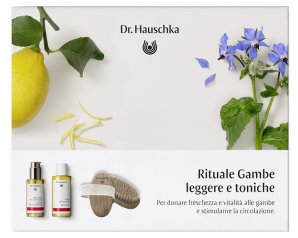 Dr Hauschka rituale gambe leggere - kit trattamento gambe leggere